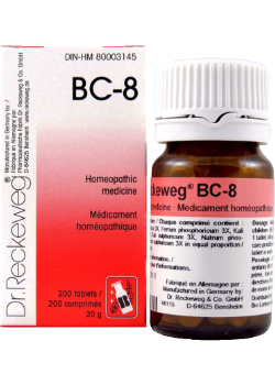 Dr. Reckeweg Homeopathy BC8 - 200 Tablets