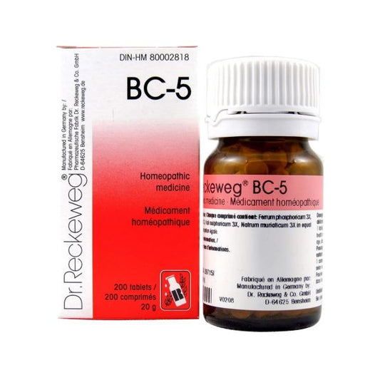 Dr. Reckeweg Homeopathy BC5 - 200 Tablets